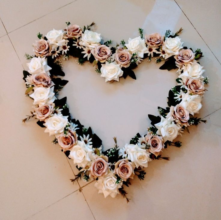 Heart Shape Floral Frame — OMORA BLOOMS