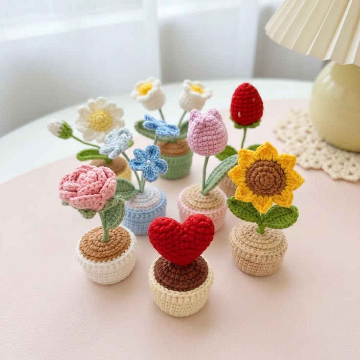 Mini Potted Bouquets