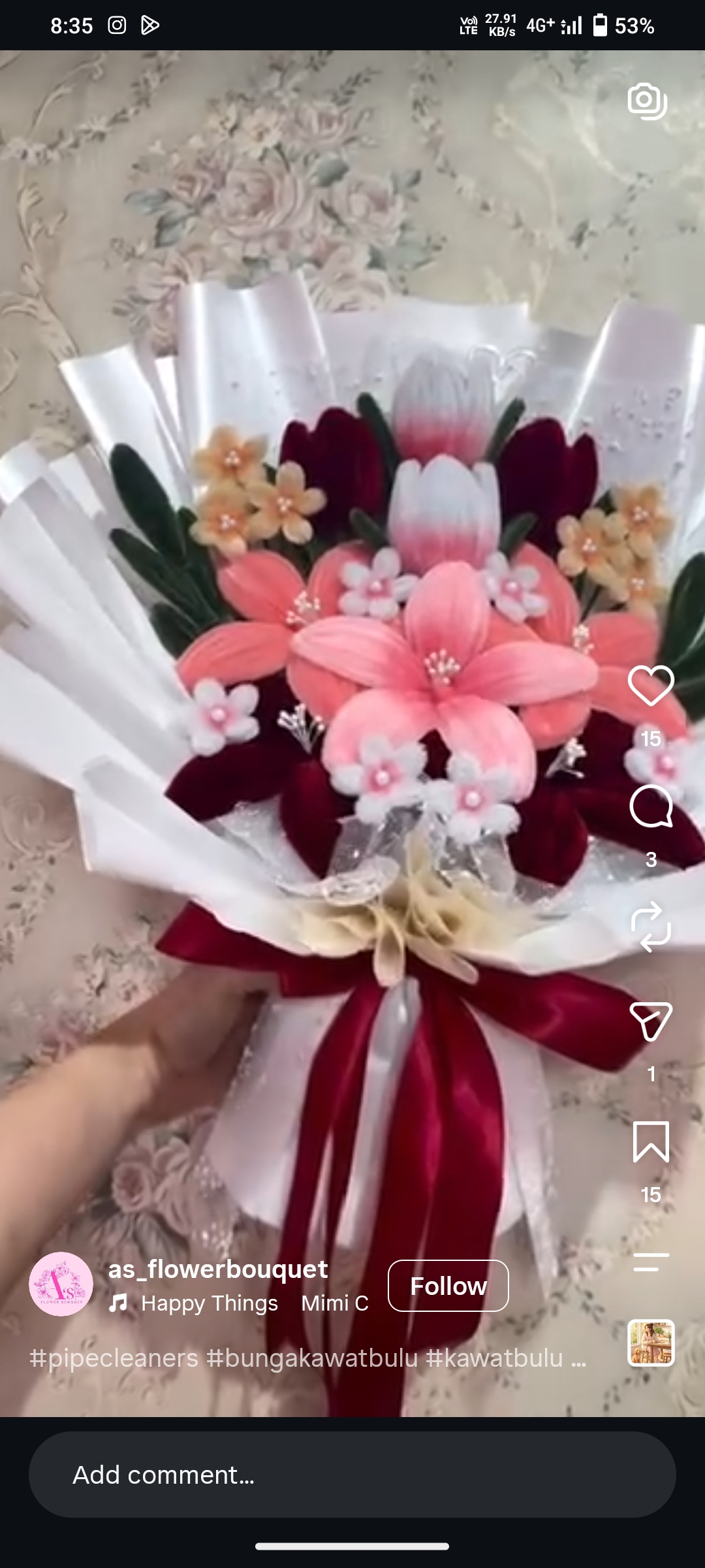 Pipe Cleaner Noir Bouquet — photo 1