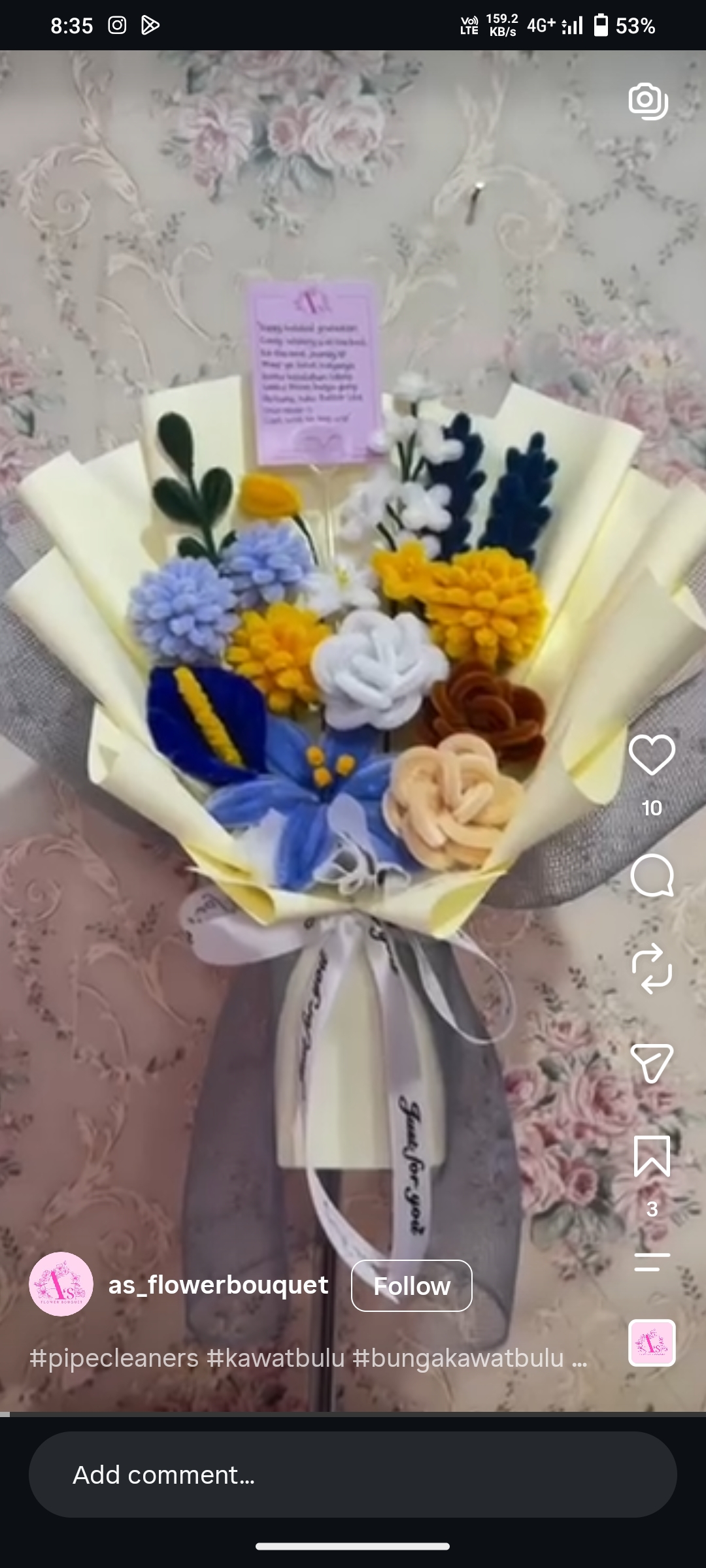 Pipe Cleaner Noir Bouquet — photo 2