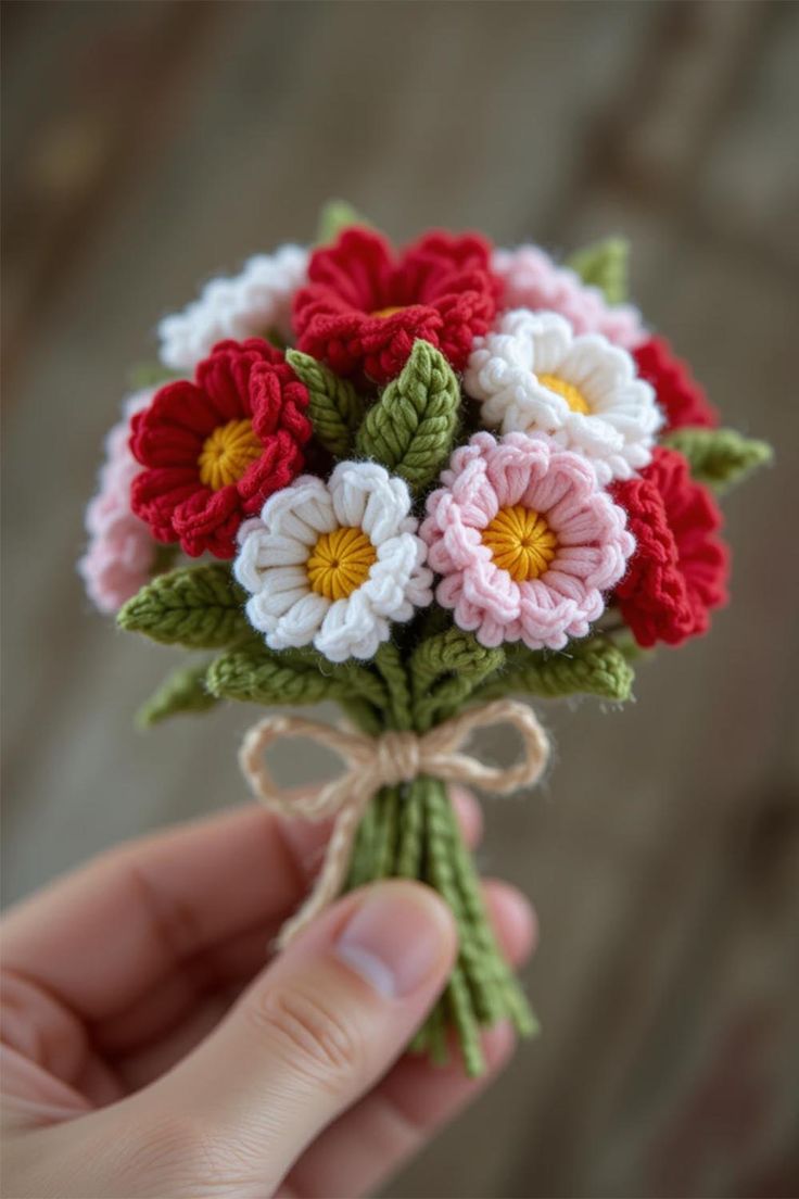 Petite Crochet Posy