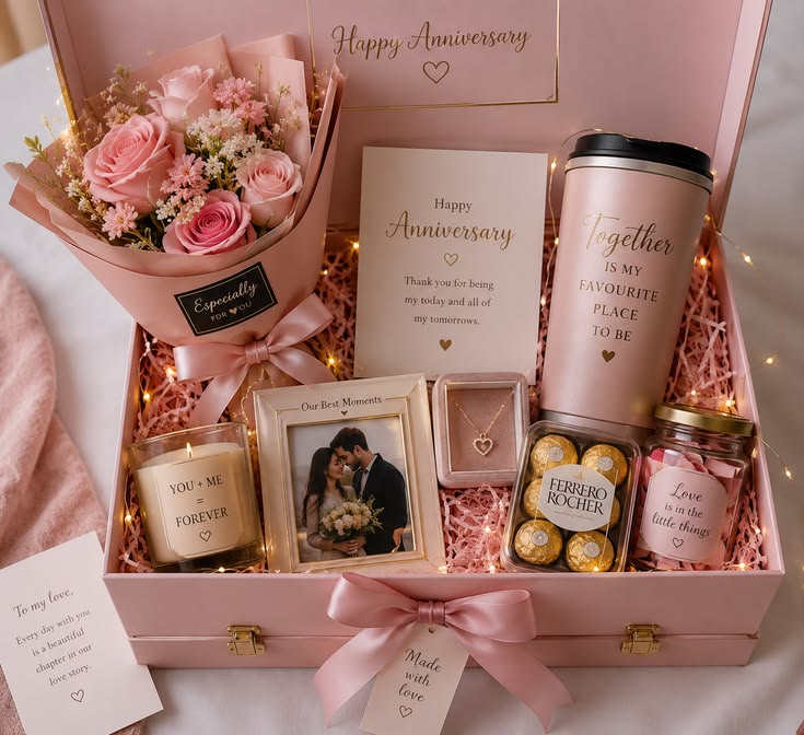 Anniversary Gift Box — OMORA BLOOMS