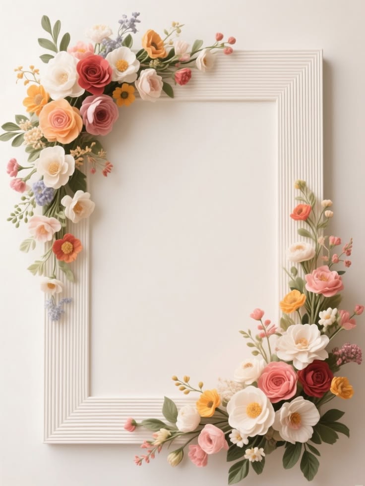 Mixed Flower Frame — photo 1